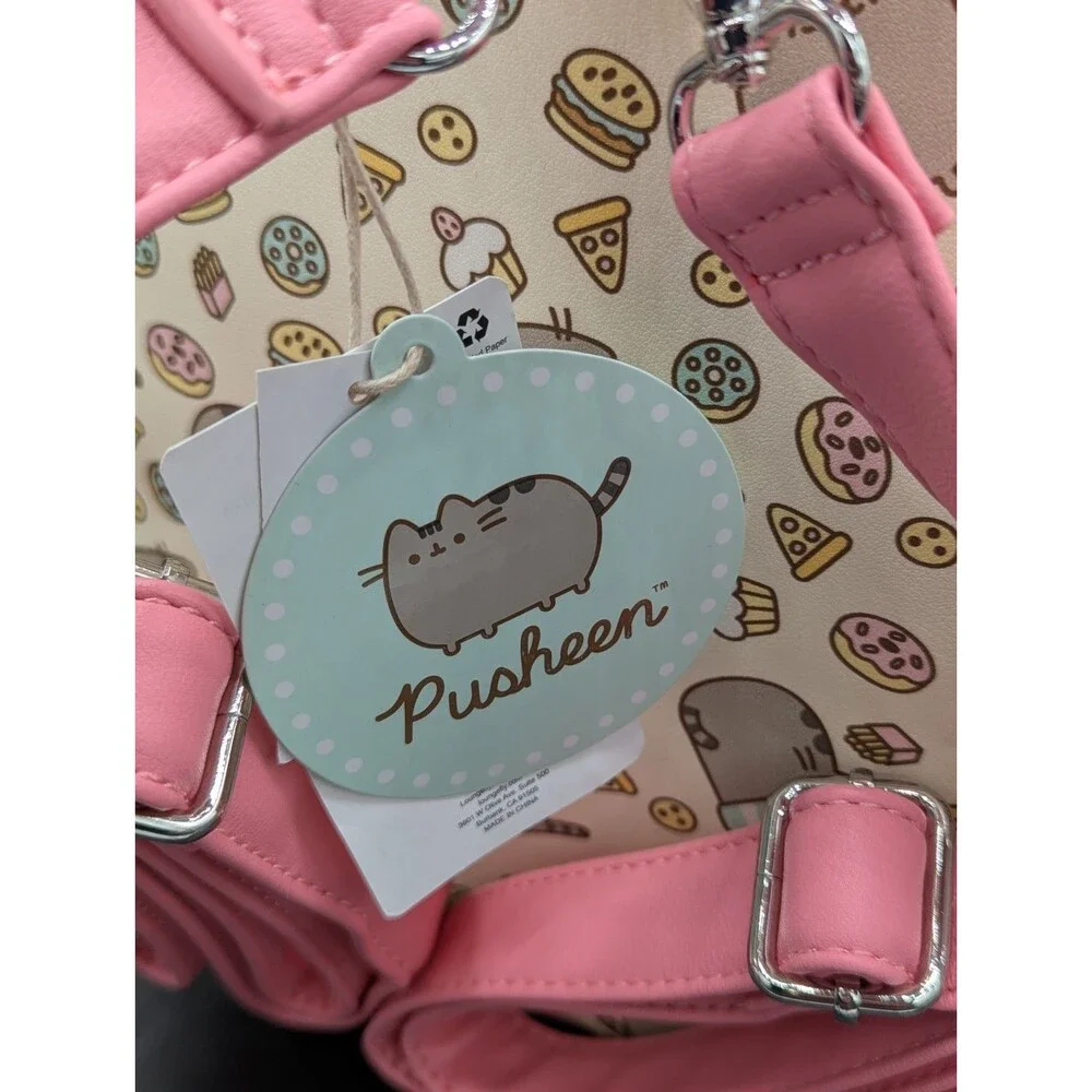 Loungefly Pusheen Snacks Mini BackpackAdjustable Strap Backpack NWT